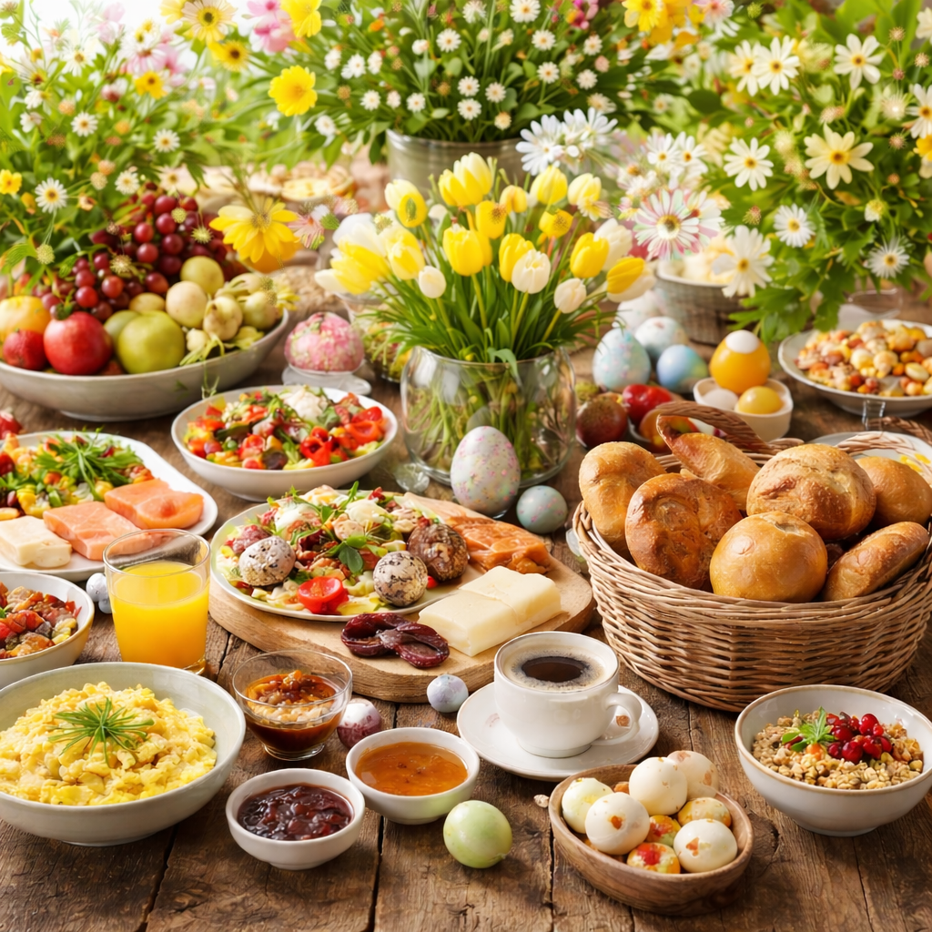 Oster-Brunch am Oster-Sonntag