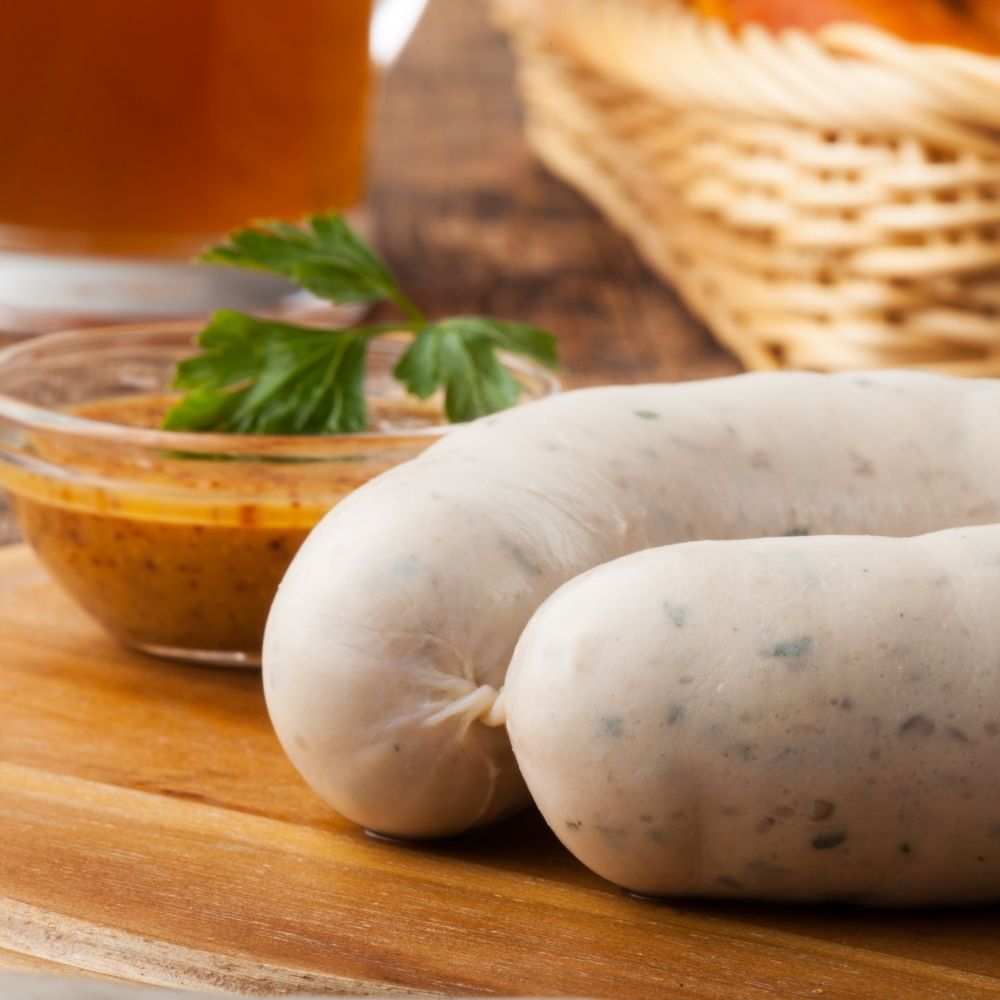 Kachel Weisswurst